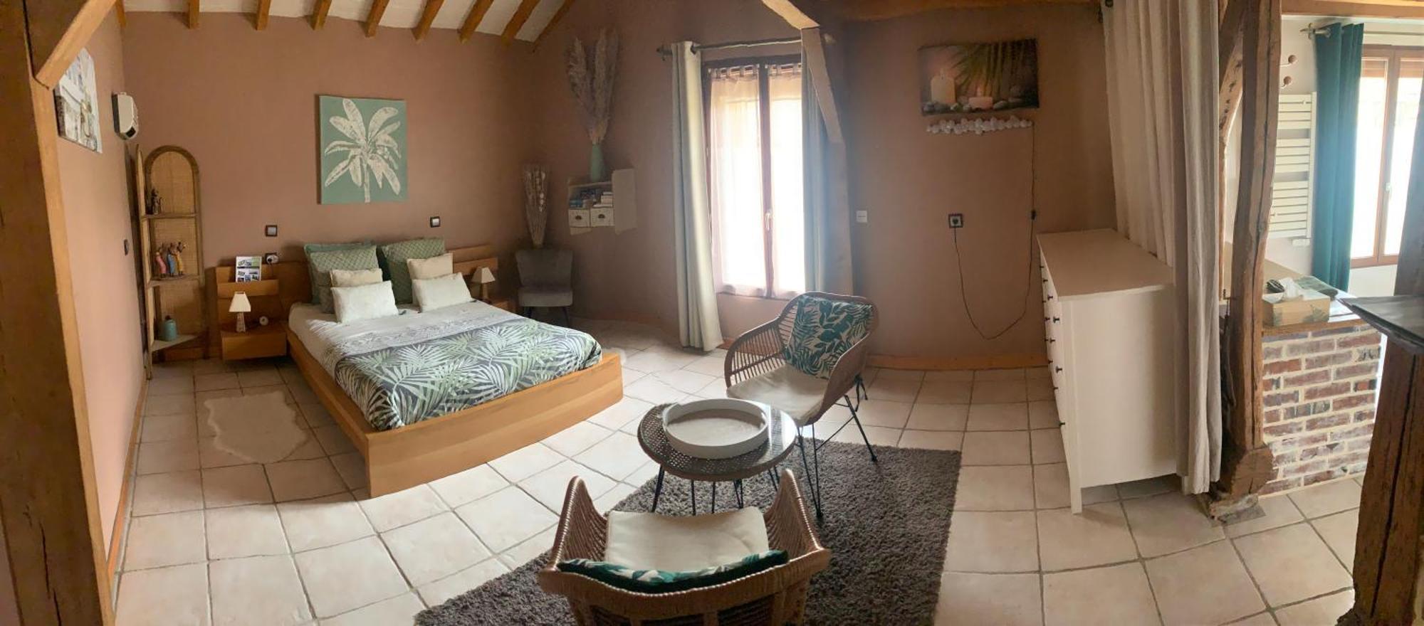 Chambre Salon Independant, Salle De Bain Wc Prives, Jardin Prive, Piscine Partagee Pres D'Un Lac Mesnil-Saint-Pere Ngoại thất bức ảnh
