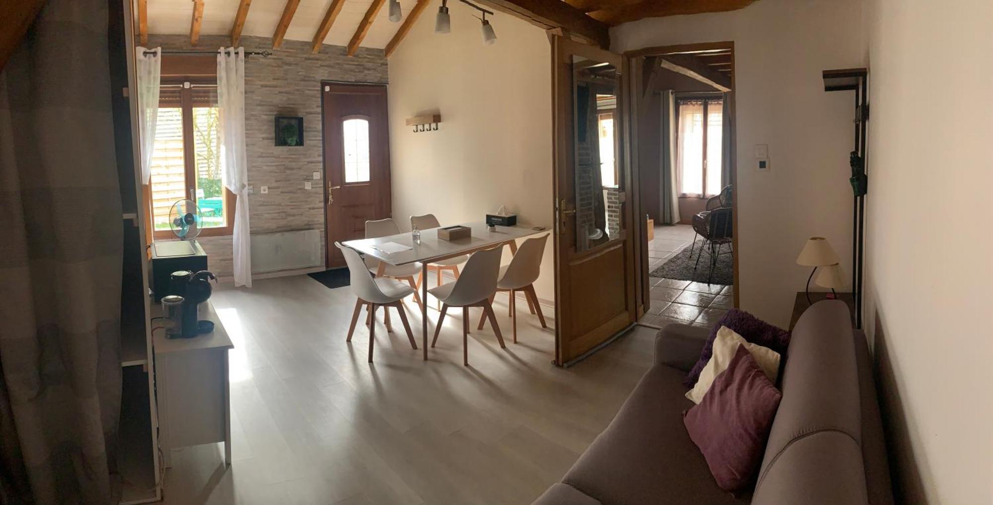 Chambre Salon Independant, Salle De Bain Wc Prives, Jardin Prive, Piscine Partagee Pres D'Un Lac Mesnil-Saint-Pere Ngoại thất bức ảnh
